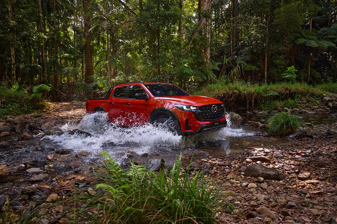 2025 Mazda BT-50 revealed: Facelift, upgrades and new tech - Caravan World Australia