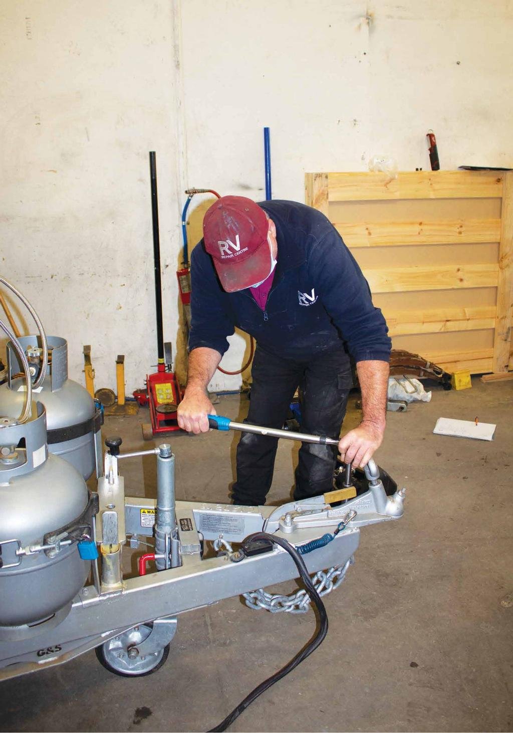 Coupling Inspection and Maintenance - Caravan World Australia