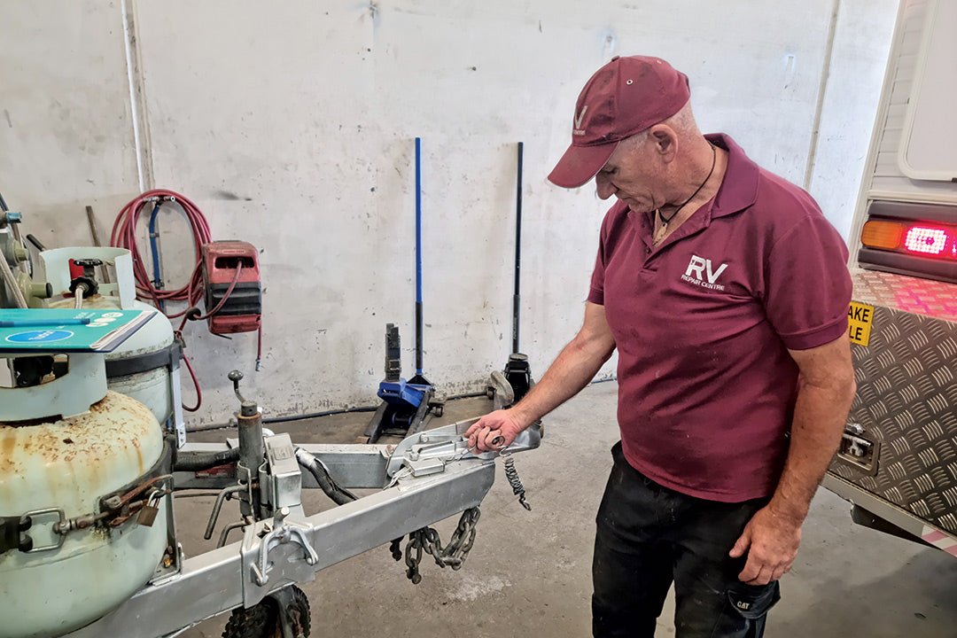 DIY: How to replace a caravan breakaway switch - Caravan World Australia