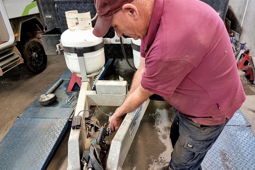 DIY: How to replace a caravan handbrake cable - Caravan World Australia