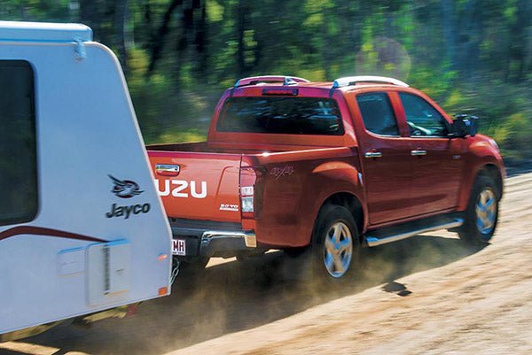 Isuzu D-Max LS-Terrain Crew Cab: Tow Test - Caravan World Australia