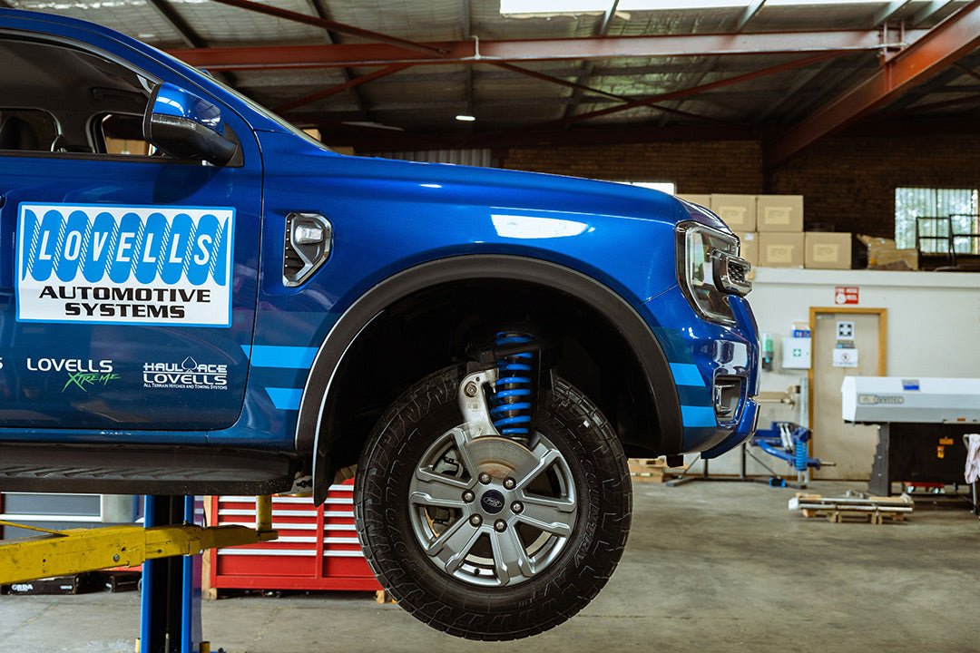 Lovells releases new 4000kg GVM upgrade for Ford Ranger - Caravan World Australia