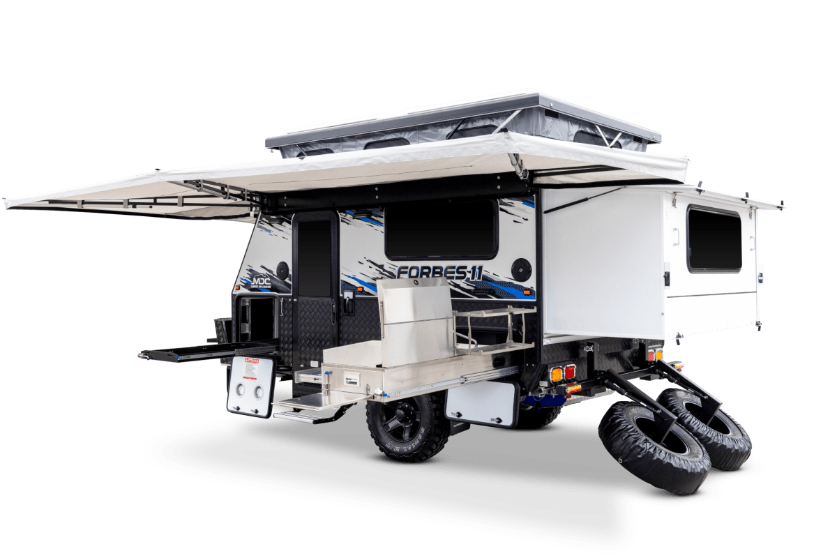 MDC launches the all-new Forbes 11 Hybrid Offroad Caravan - Caravan World Australia