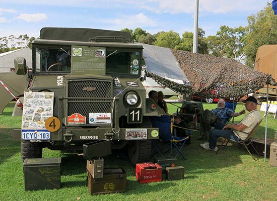 Military motorhome: An RV with a difference - Caravan World Australia
