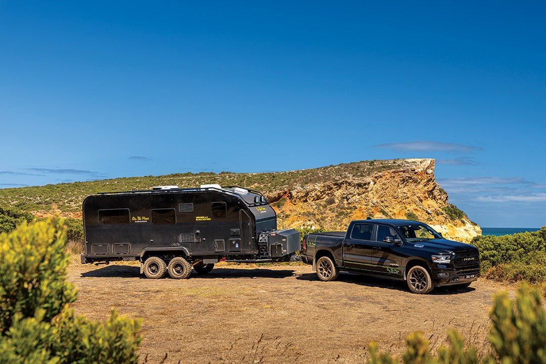 On The Move Caravans Grenade 6.3 Black Edition reviewed at Caravan of the Year 2025 presented by MSA 4X4 Accessories - Caravan World Australia