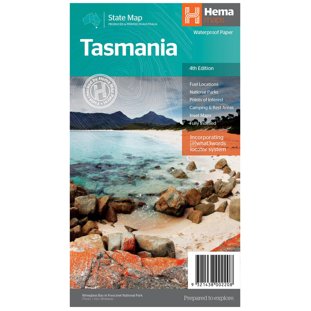 Tasmania State Map