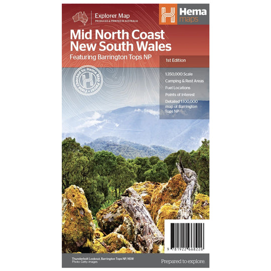 Mid North Coast New South Wales Map