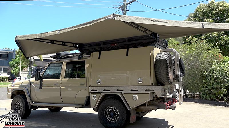180 XT MAX Awning - The Bush Company - The Bush Company - 4AXTM180 -Caravan World Australia