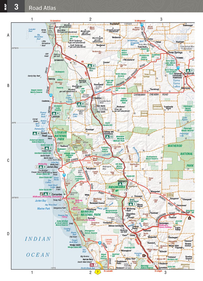 4WD + Camping Escapes Perth & the South West - Hema Maps - 9781865006215 -Caravan World Australia