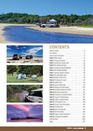 4WD Treks Close to Brisbane - Hema Maps - 9781925403800 -Caravan World Australia