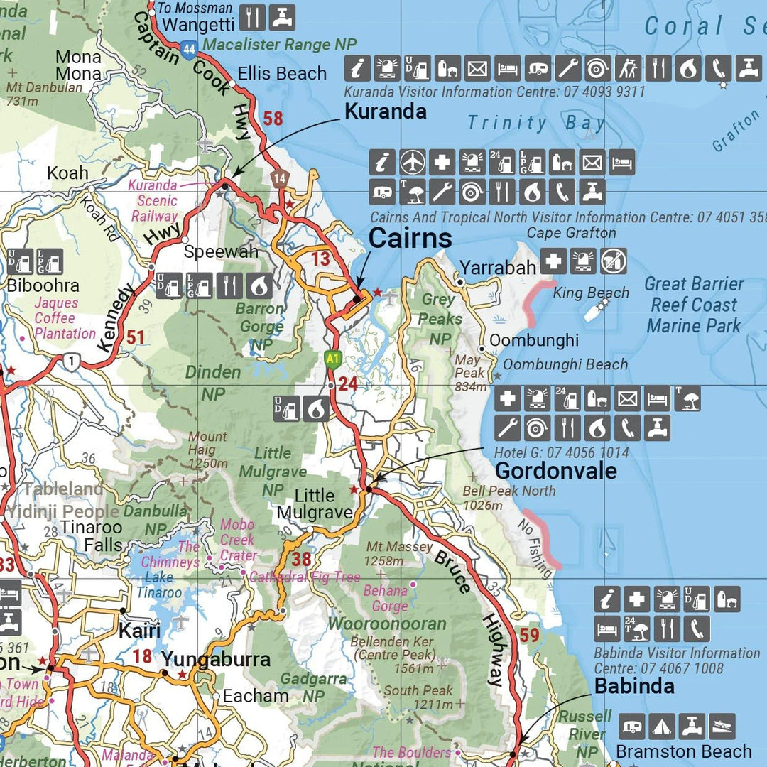Cape York Atlas & Guide - Hema Maps - 9781876413439 -Caravan World Australia
