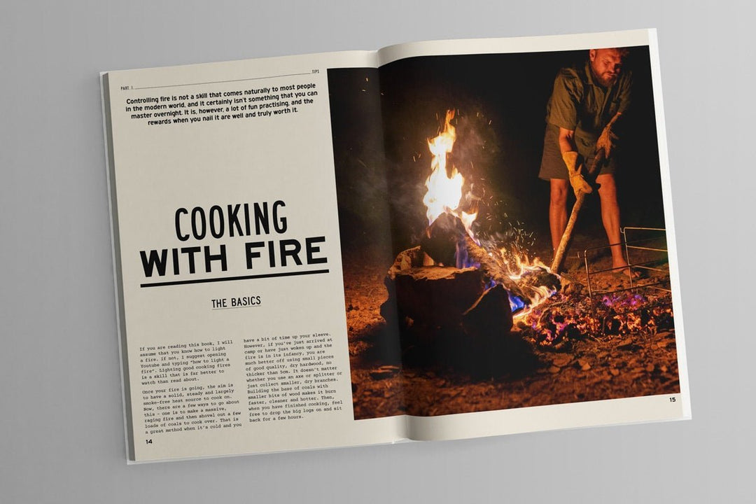 Fire to Fork By Harry Fisher - Cookbook - Exploring Eden - 9780648464631 -Caravan World Australia
