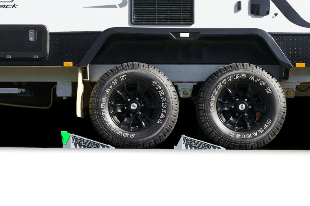 Tred GT Leveling System Pack Green-Black - Tred - TGTLVLPK -Caravan World Australia