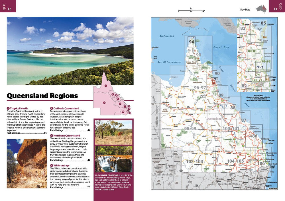 Where to Camp Guide - Hema Maps - 9781925625936 -Caravan World Australia