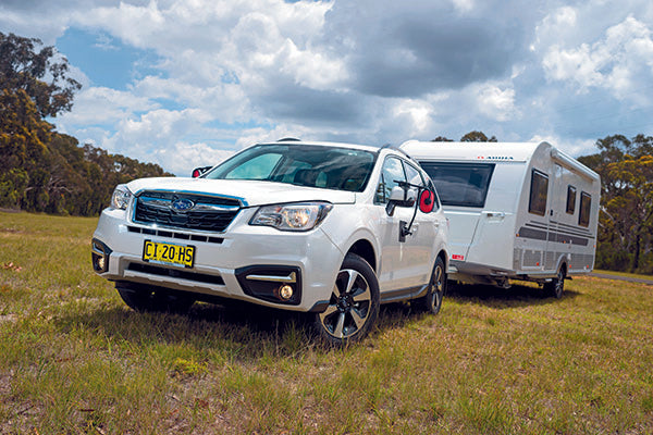 Subaru Forester 2.0D-L Tow Test and Review