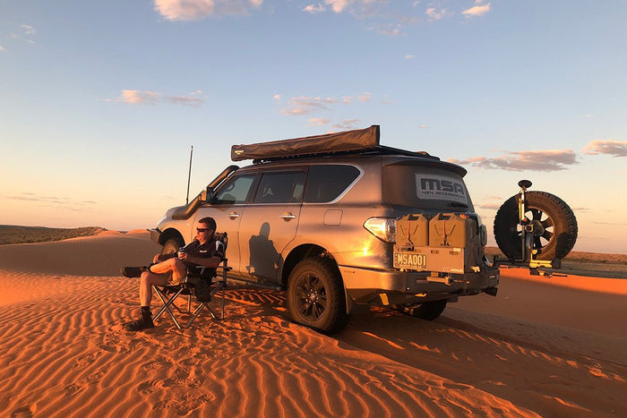 Around the campfire: Living the adventure with Shane Miles, MSA 4X4 Accessories - Caravan World Australia