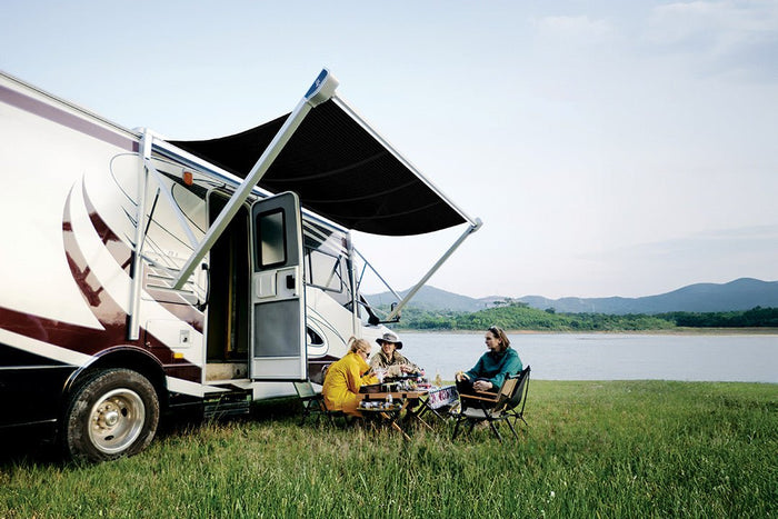Australian RV Accessories: Flexible solar awning perfect for off-grid stays - Caravan World Australia