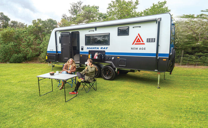 Best Aussie Vans 2019: New Age Manta Ray MR22BES3 Luxury - Caravan World Australia