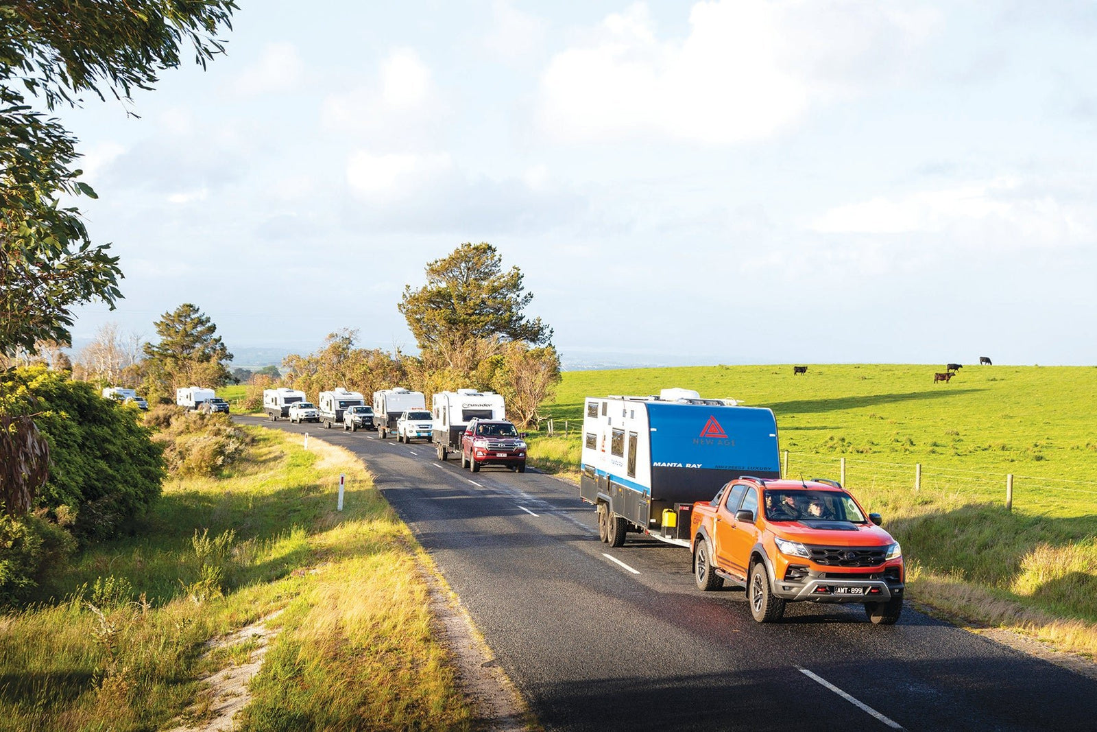 Caravan Convoy for Flood Victims - Caravan World Australia