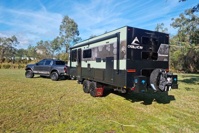 Caravan review: Cadillac RV 220 Ourea Royal Family - Caravan World Australia