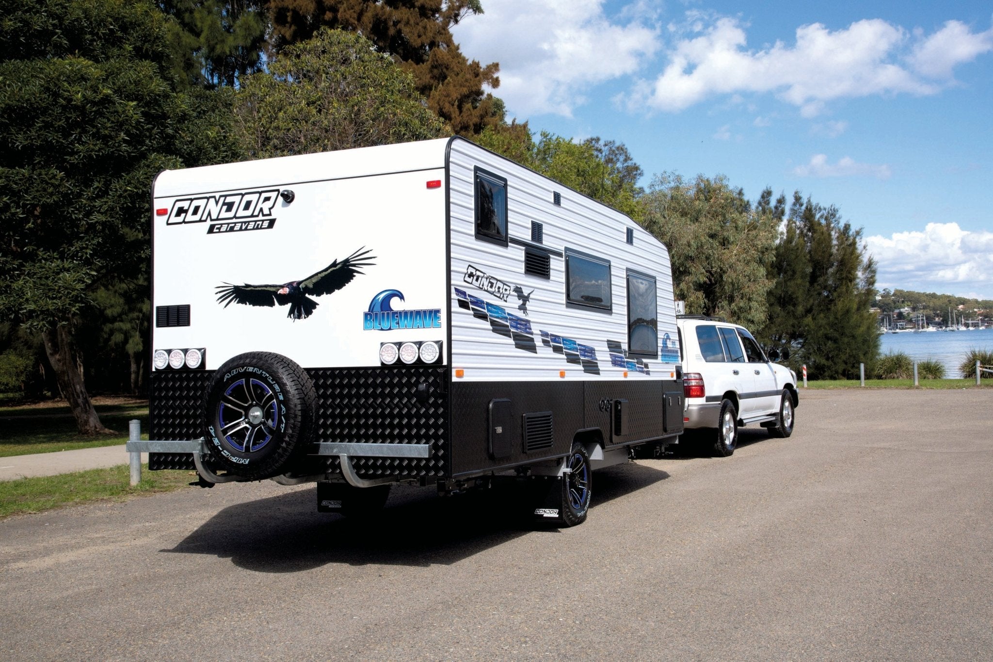 Condor Caravan Without Cladding Condor Bluewave 18'4 – Caravan World