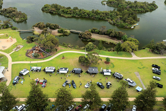 Bird's eye view of the COTY 2025 Showcase