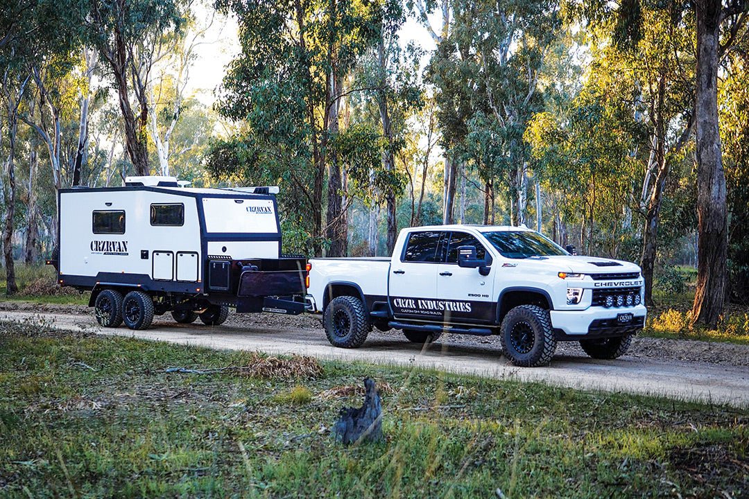 CRZRVAN | Tough custom caravans built for offroad travel - Caravan World Australia