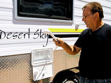 Desert Sky Warrior caravan - Caravan World Australia