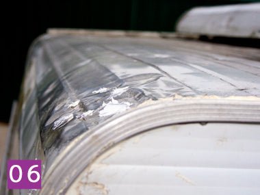 DIY budget body work - Caravan World Australia