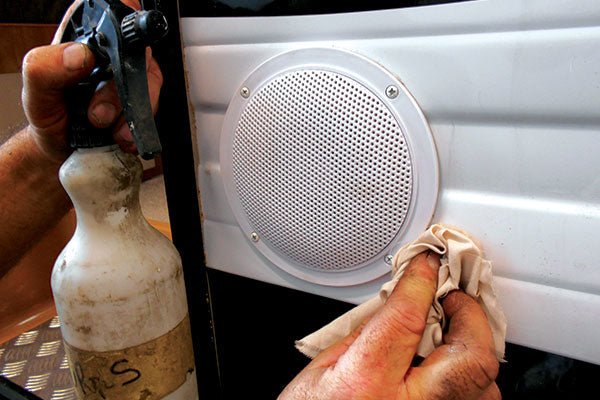 DIY external speakers - Caravan World Australia