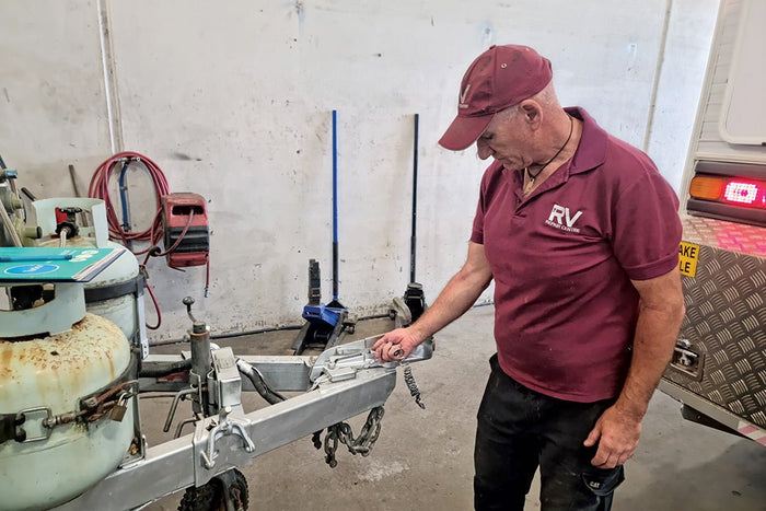 DIY: How to replace a caravan breakaway switch - Caravan World Australia