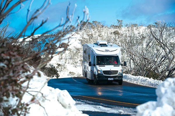 Driving a motorhome in winter - Caravan World Australia