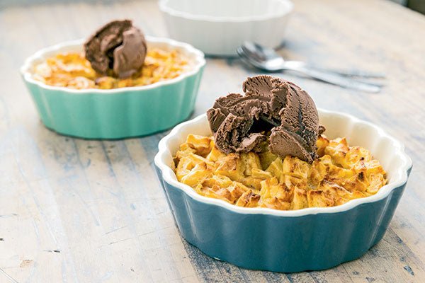 Easy recipes for caravanners: Waffle Pudding - Caravan World Australia