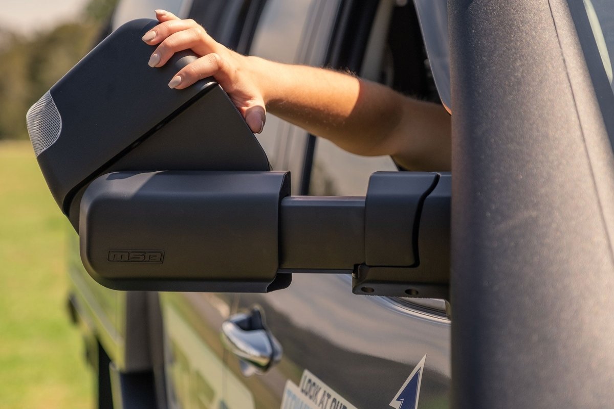Enhance towing safety with MSA 4x4 Towing Mirrors - Caravan World Australia