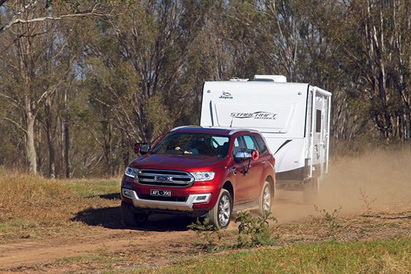 Ford Everest Titanium Tow Test - Caravan World Australia