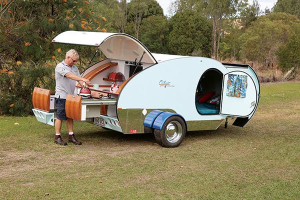 Gidget Noosa Teardrop Camper Making Waves - Caravan World Australia