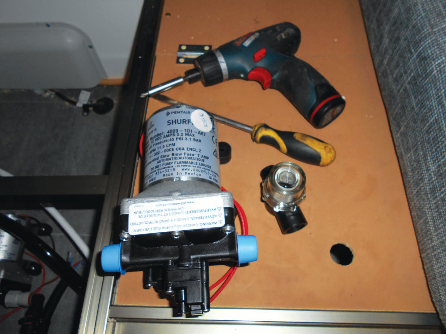 How To: Replacing a 12V Water Pump - Caravan World Australia