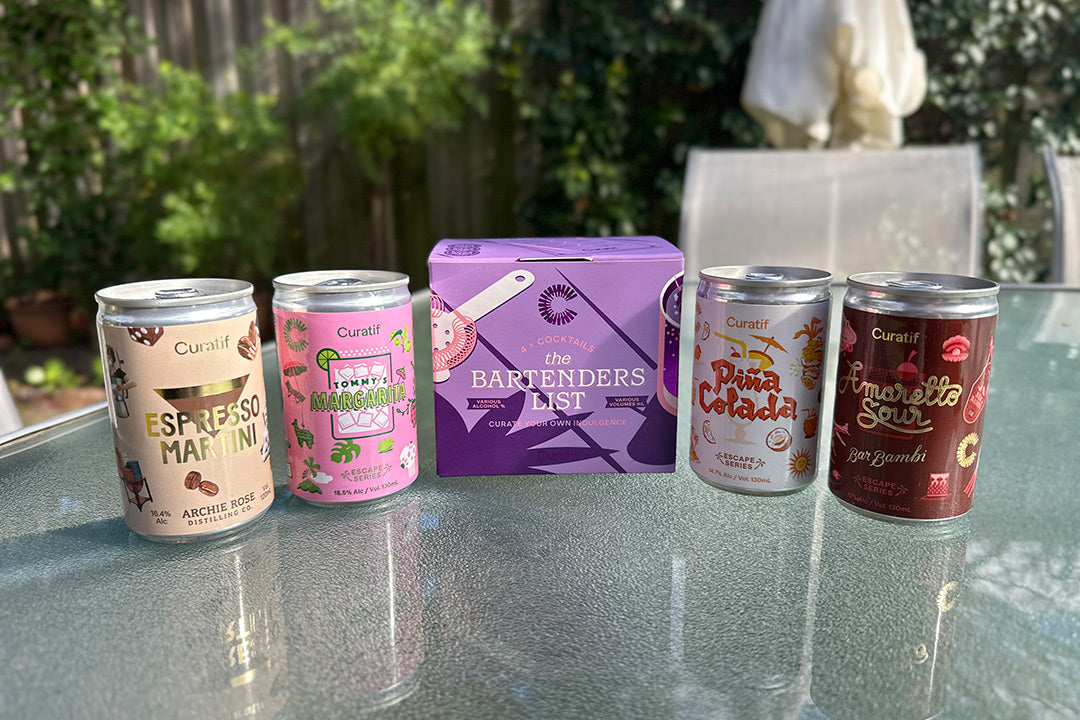 Putting Curatif cocktails in a can to the test