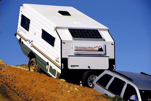 Into the desert - Caravan World Australia