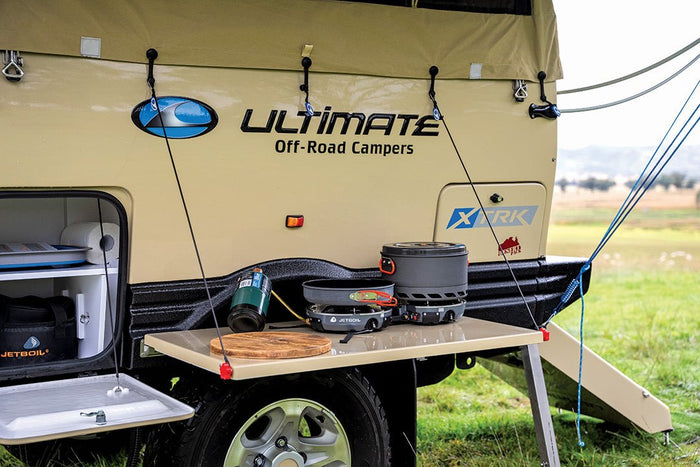 Jetboil Genesis Basecamp System for camp cooking - Caravan World Australia