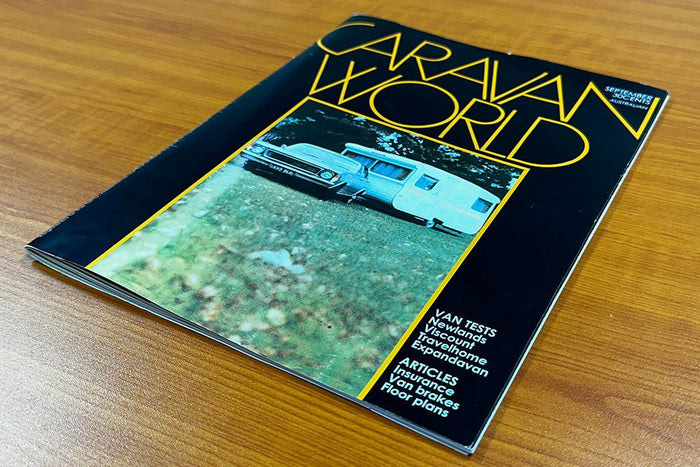 Looking back: Caravan World's first magazine | September 1970 - Caravan World Australia