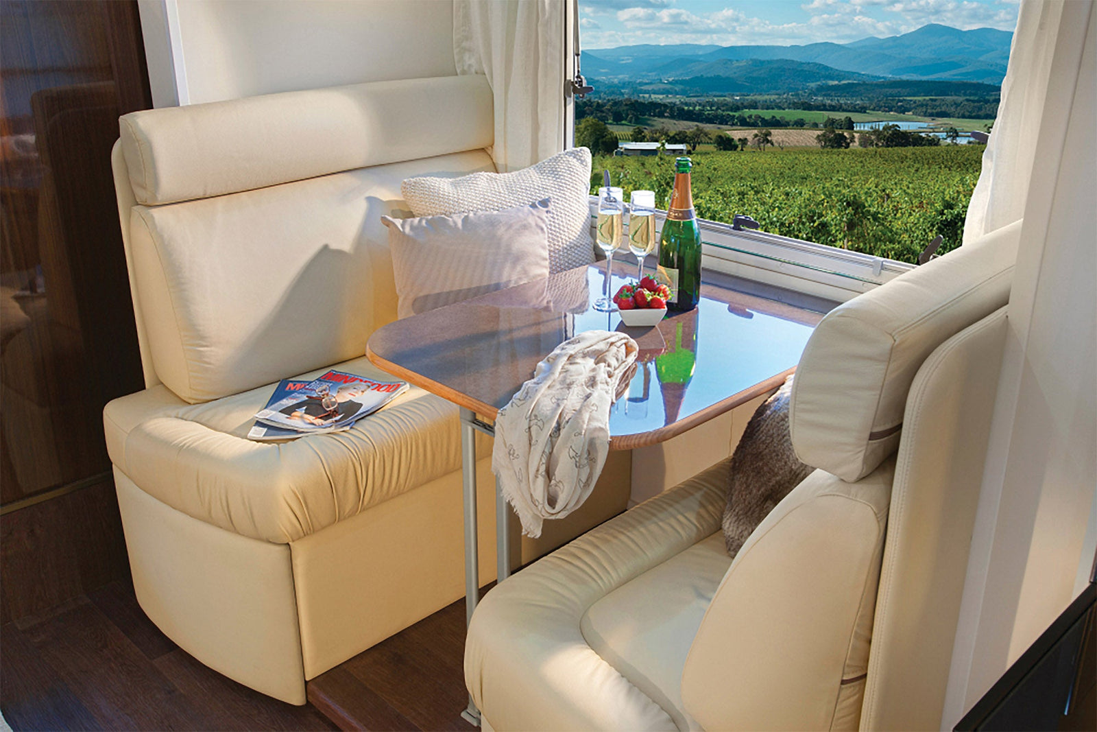 Luxury RV modcons - Caravan World Australia