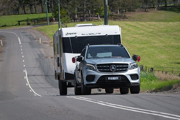Mercedes-Benz GLS 350 D Tow Test - Caravan World Australia