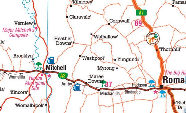 Mitchell River Raft Map Mitchell, QLD: Destination Guide – Caravan World