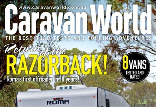 On sale now: Caravan World #554 with bonus Roothy LowRange DVD - Caravan World Australia