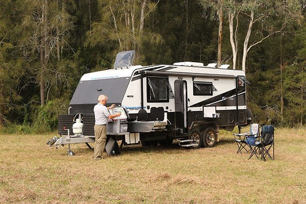 Room to move in Wonderland RV Amaroo Hornet - Caravan World Australia