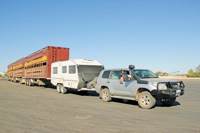 Sharing the Road with Trucks - Caravan World Australia
