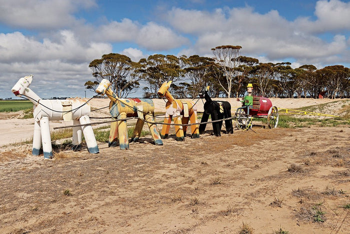 The Tin Horse Highway outside Kulin, Western Australia - Caravan World Australia