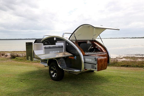 Tough offroad teardrop camper AKA Gidget Brumby Wild - Caravan World Australia