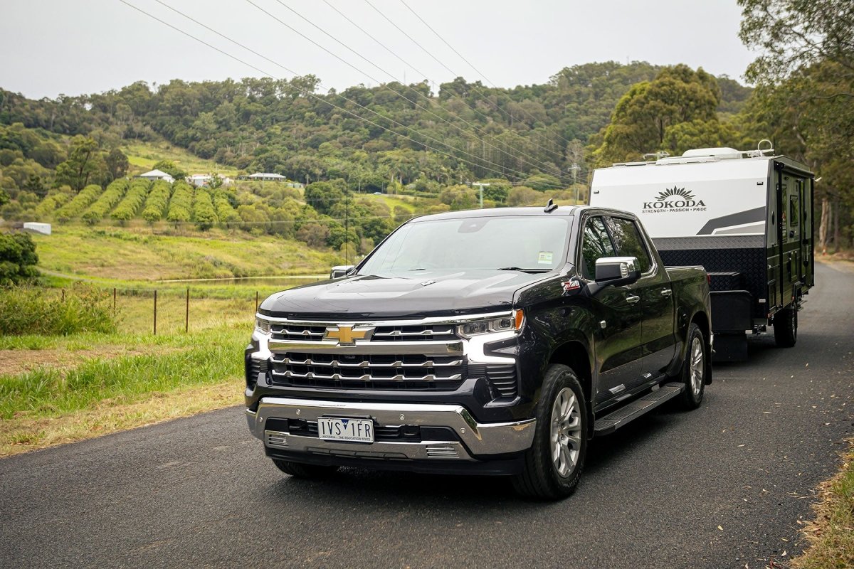 TOW TEST: MY23 SILVERADO LTZ 1500 PREMIUM - Caravan World Australia